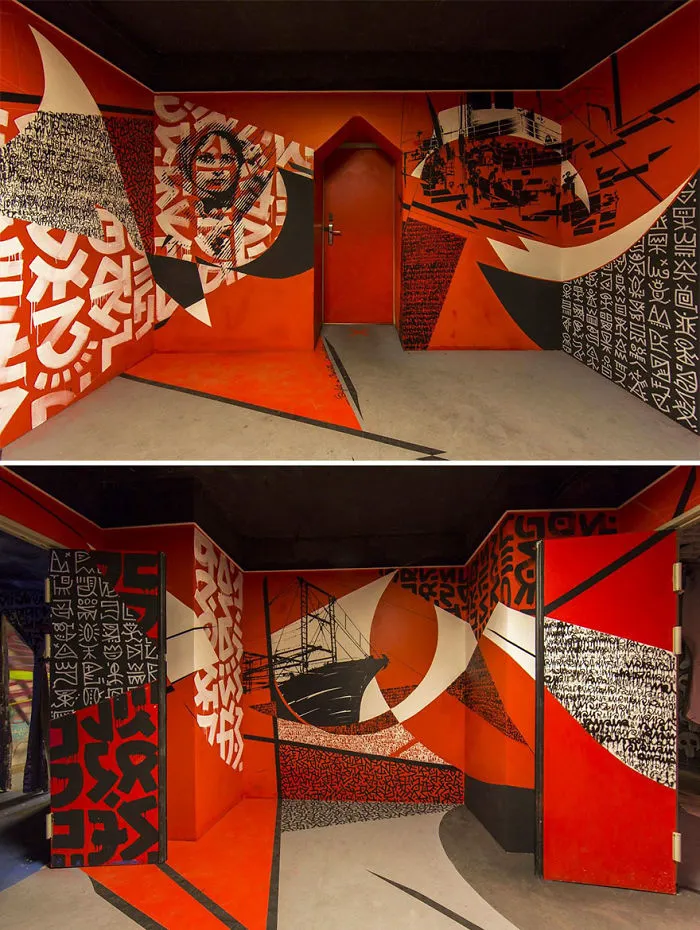 Esta escuela pidió a 100 grafiteros que la pintaran antes de ser renovada, y los resultados son mejores que cualquier renovación