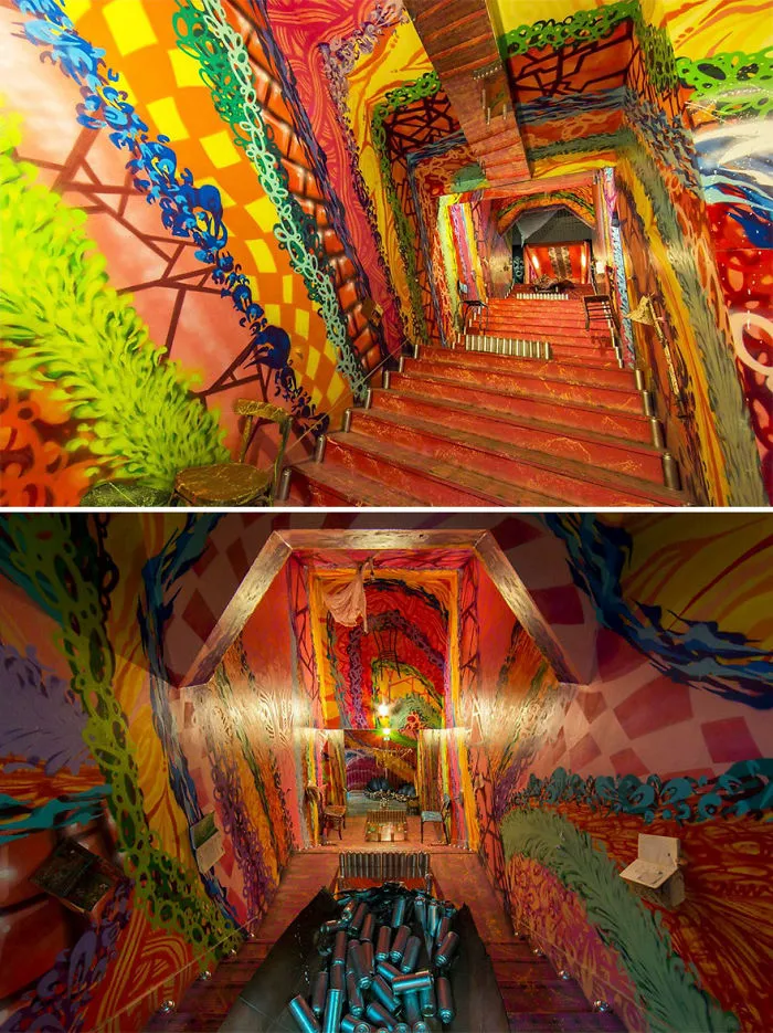 Esta escuela pidió a 100 grafiteros que la pintaran antes de ser renovada, y los resultados son mejores que cualquier renovación