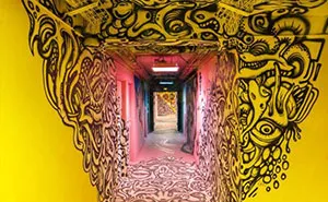 School Asks 100 Graffiti Artists To Paint It Before Renovation, And Result Is Better Than Any Renovation