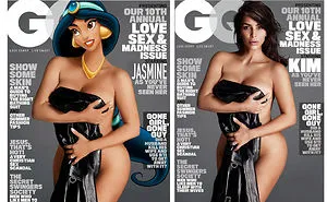 Disney Characters On The Covers Of Fashion Magazines