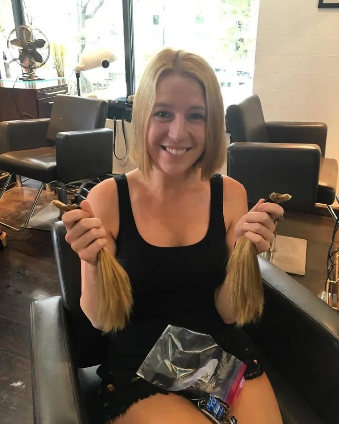 10 Inches Off And Gone To Charity!