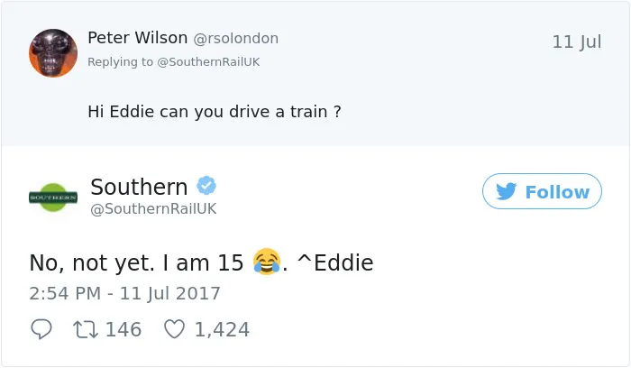 Most Hated Railway Puts 15-Year-Old In Charge Of Their Twitter Account, And Things Escalate Quickly