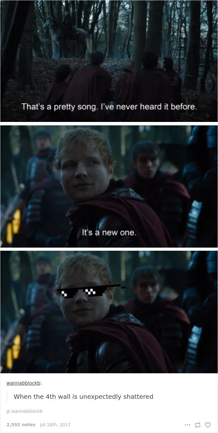 66 Of The Most Hilarious Reactions To Ed Sheeran’s Cameo In Game Of Thrones