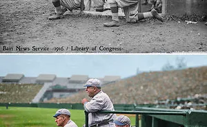 I Restored And Colorized Century-Old Photos From Major League Baseball