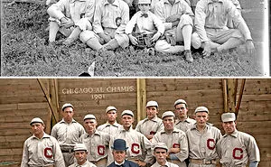 I Restored And Colorized Century-Old Photos From Major League Baseball