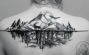 50 Architecture Tattoos That'll Make You Want To Get Inked