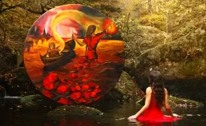 Photographer Finds Amazing Way To Present Her Paintings