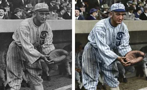 I Restored And Colorized Century-Old Photos From Major League Baseball