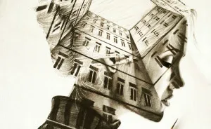 I Merge Buildings And People In My Double Exposure Drawings