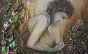 I Create 3D Paintings Using Modeling Paste And Clay