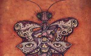 Hybrid Dark Mantis Illustrated For A Song