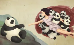21 Famous Paintings That Look Better With Pandas