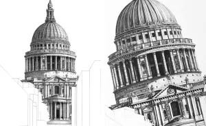 I Drew St Paul's Cathedral In London From Different Perspectives