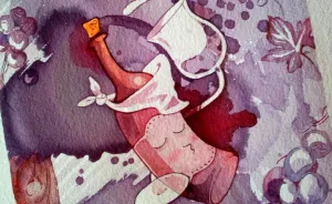I Use Coffee, Tea, Beer, And Wine To Create My Art