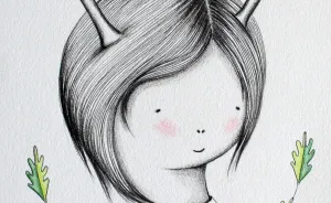 I Draw Illustrations Of Mysterious Girls