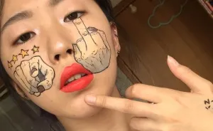 I Found That My Face Is The Best Canvas To Paint And Express Myself