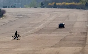 Highway To Yell In North Korea Which I Captured During The Last Trip