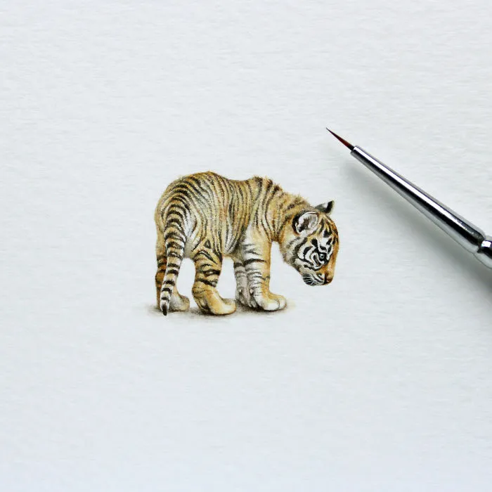 I Started Drawing Miniature Paintings Because I Did Not Have Time For Bigger Drawings And Now It's My Passion
