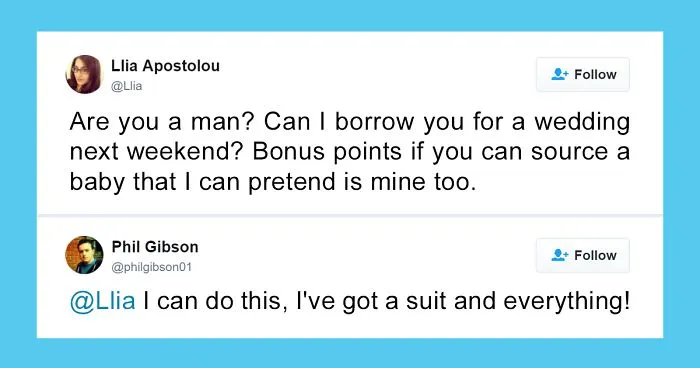 Woman Asks Twitter If There's A Man Who Wants To Be Her Wedding Date, 3 Years Later...