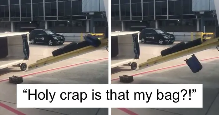 United Airlines Passenger Films How Terribly They Handle Luggage, And It Escalates Quickly