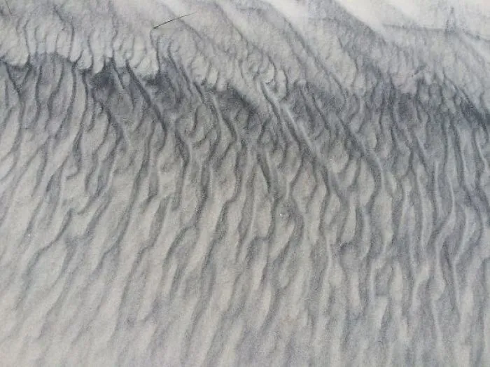 Sand Painting - Not By Hand But By The Wind