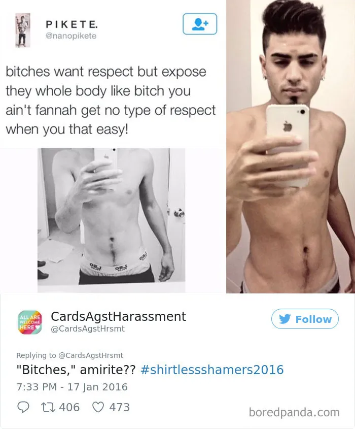 Woman Gets Sick Of Hypocritical Shirtless Men On Social Media, Starts Exposing Them One By One