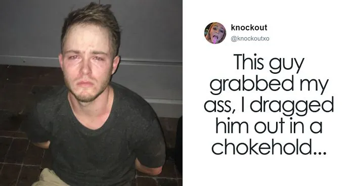Guy Left In Tears After Trying To Grope Woman, But Not Everyone Agrees She Has Right To Fight Back Like That