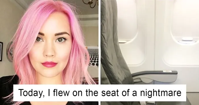 Woman Posts Photo Of Absolute Worst Passenger To Be Seated Next To, And It Goes Viral