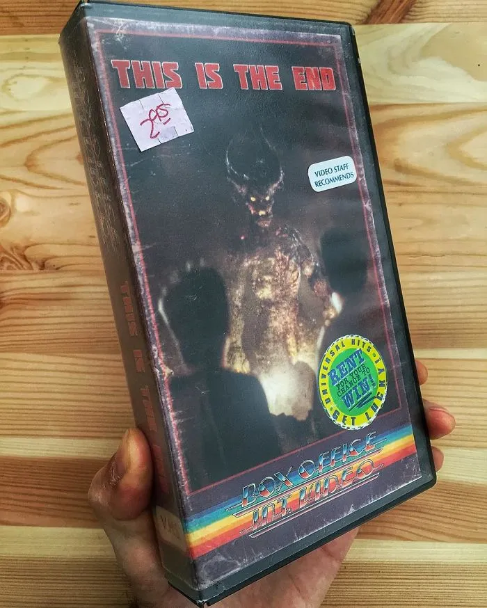 Artist Creates Vhs Covers For Recent Movies And Series And The Result Is Impressive