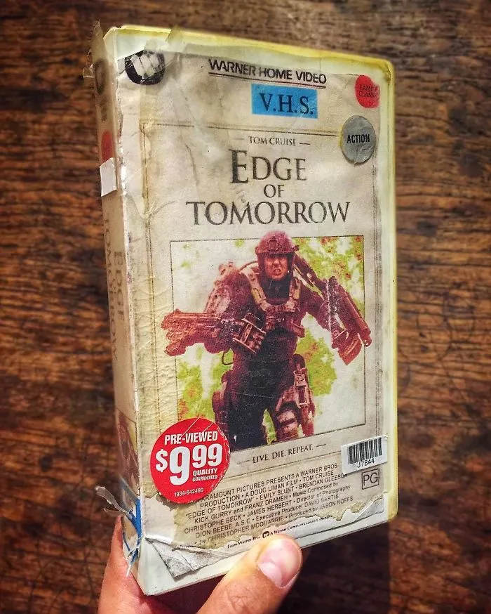 Artist Creates Vhs Covers For Recent Movies And Series And The Result Is Impressive