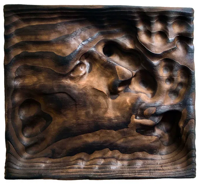 Artist Creates Unique Wood Sculptures Using An Ancient Woodworking Technique That He Saw In Visions