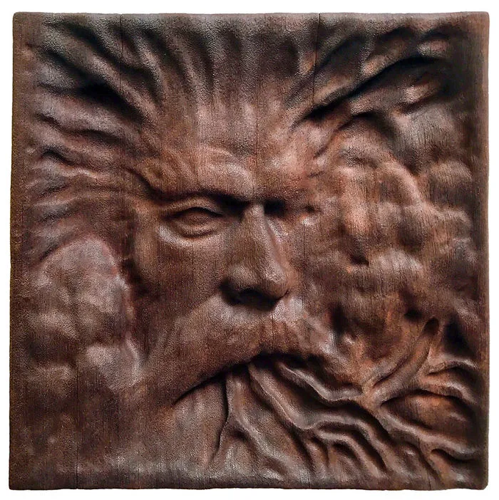 Artist Creates Unique Wood Sculptures Using An Ancient Woodworking Technique That He Saw In Visions