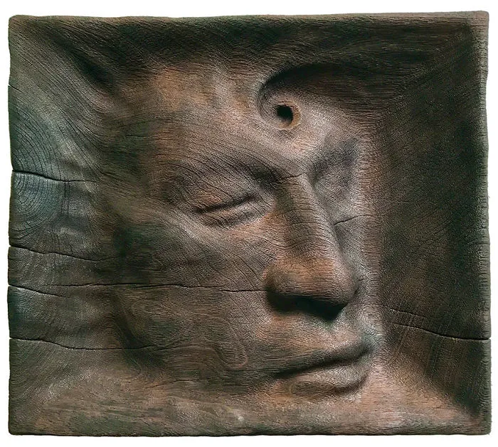 Artist Creates Unique Wood Sculptures Using An Ancient Woodworking Technique That He Saw In Visions