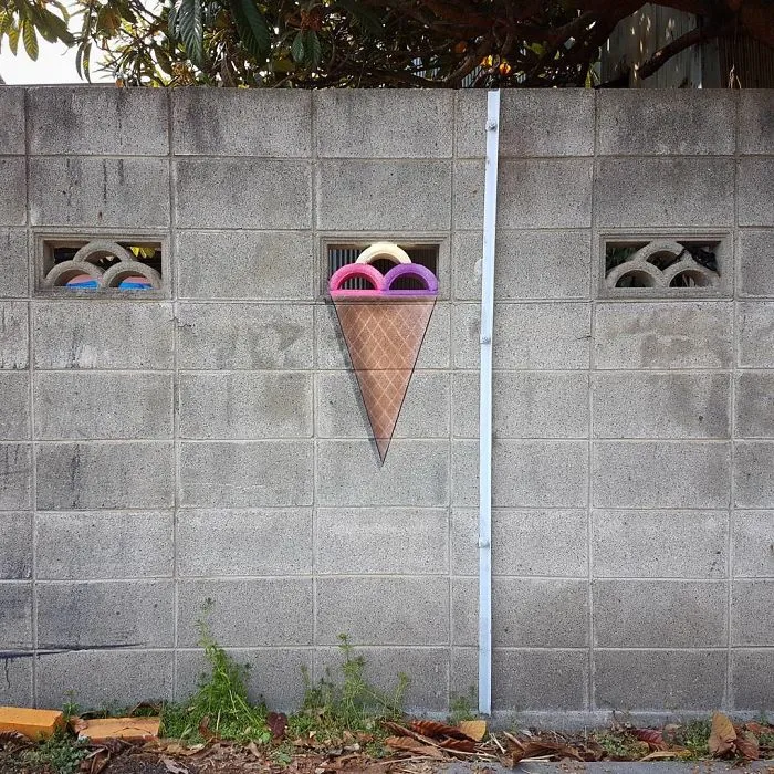 Helado en Osaka