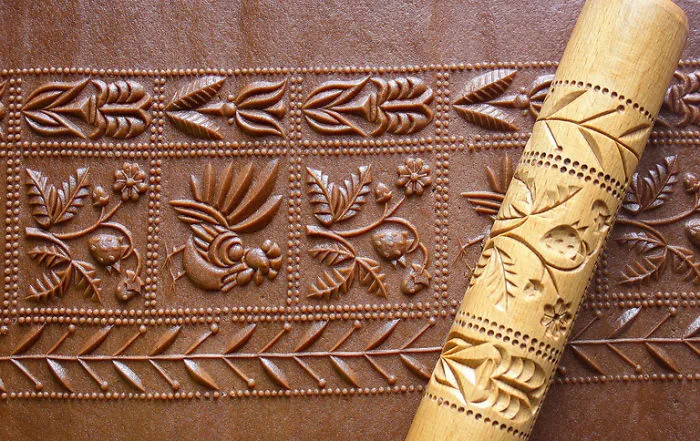 Carved Gingerbread Rolling Pins By Vera Bukreeva That Leave Unforgettable Impression