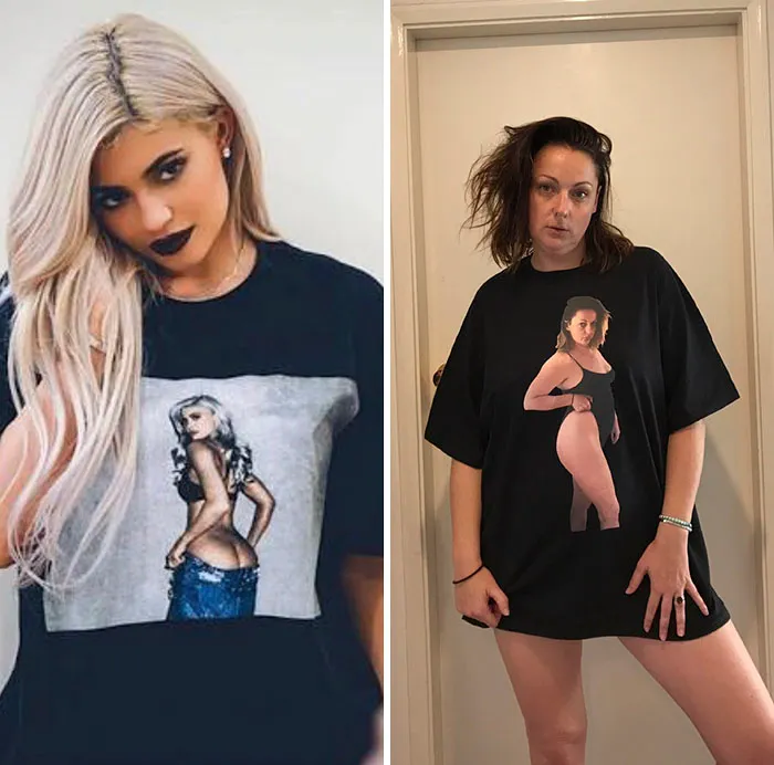 Esta comediante recrea de forma divertida las fotos de Instagram de los famosos (Parte 4)