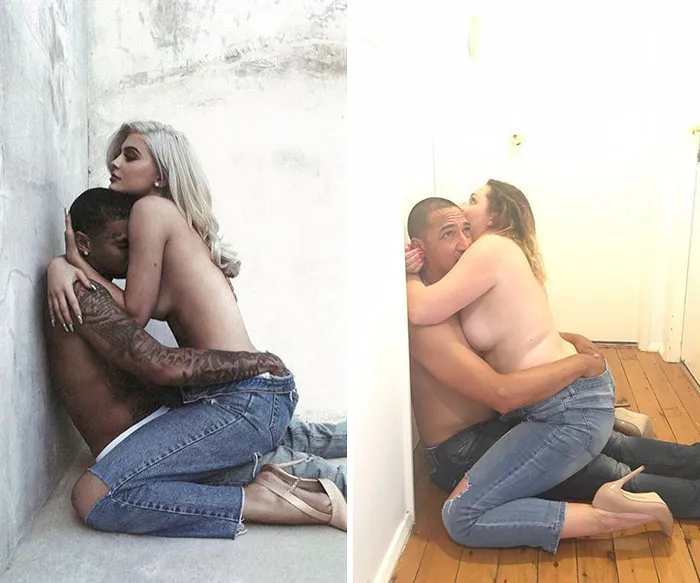 Esta comediante recrea de forma divertida las fotos de Instagram de los famosos (Parte 4)