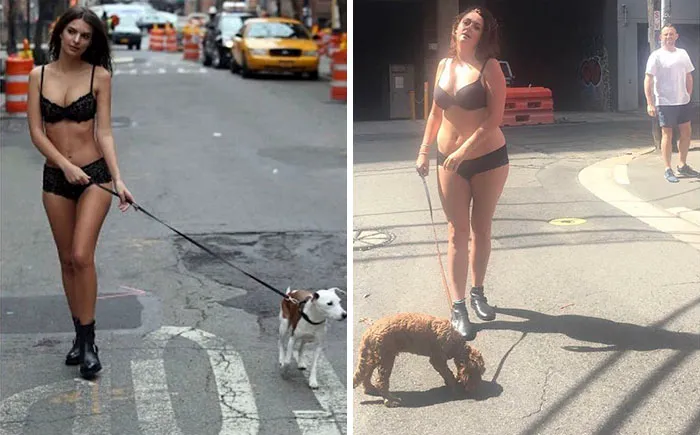 Esta comediante recrea de forma divertida las fotos de Instagram de los famosos (Parte 4)