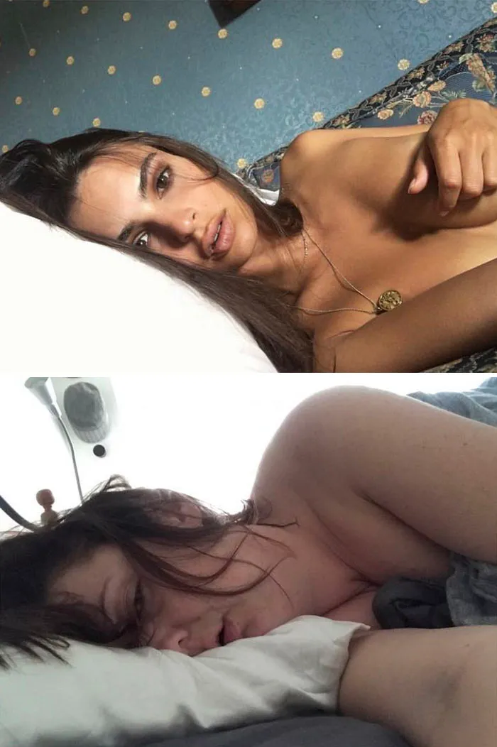 Woman Continues To Hilariously Recreate Celebrity Instagram Photos (76 Pics)