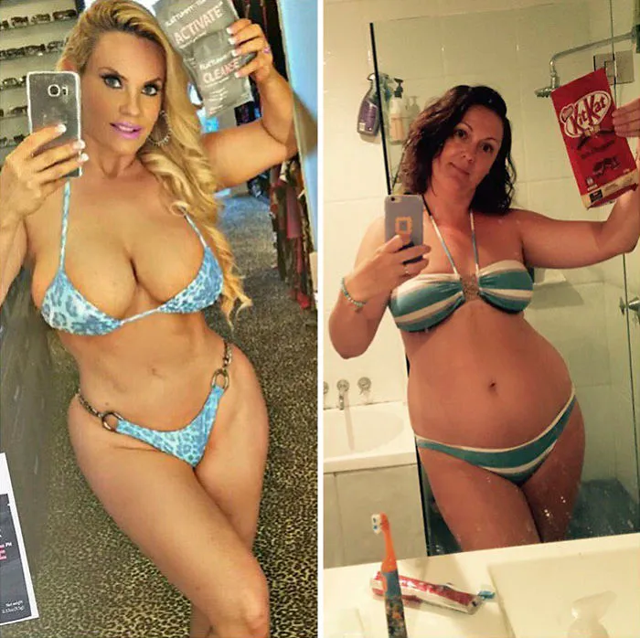 Esta comediante recrea de forma divertida las fotos de Instagram de los famosos (Parte 4)
