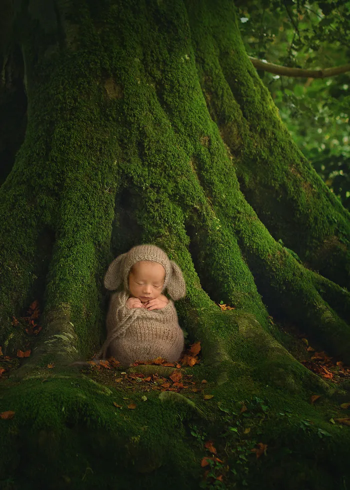 I Create Magical Settings For Newborn Pictures Using Photoshop