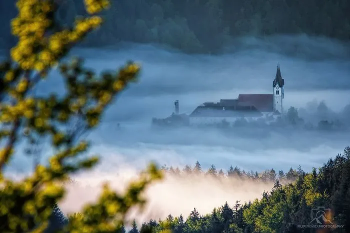 Chasing Sunrays In Upper-Savinjska Valley, Slovenia
