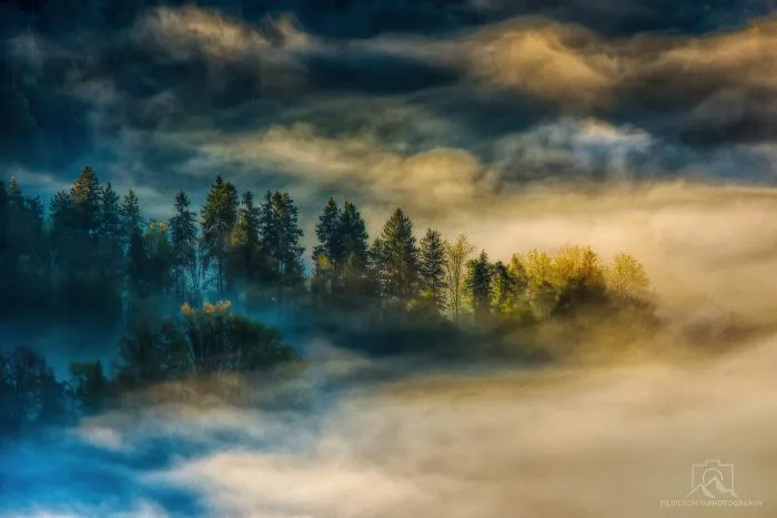 Chasing Sunrays In Upper-Savinjska Valley, Slovenia