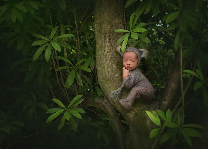 I Create Magical Settings For Newborn Pictures Using Photoshop