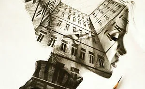I Merge Buildings And People In My Double Exposure Drawings