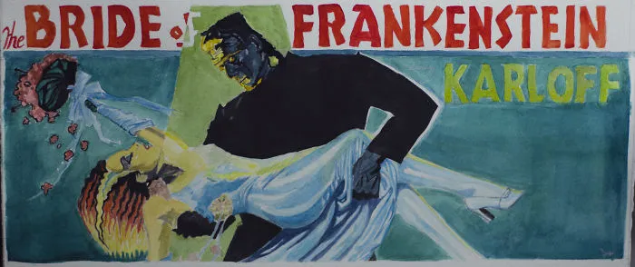Dracula Or Frankenstein Two Of My Recrations And The Boring Story Behind Them.