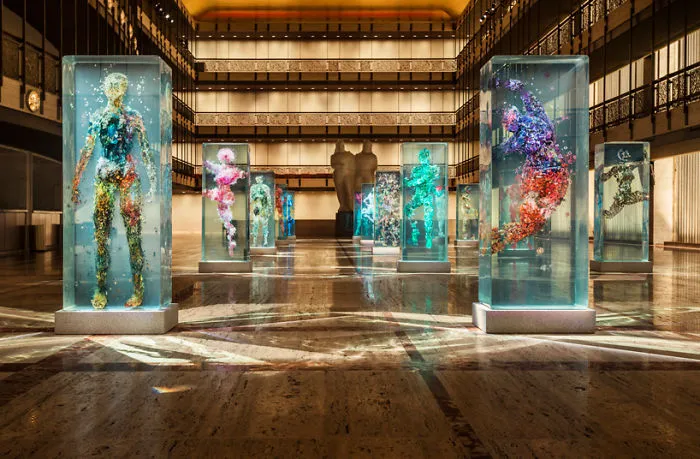 Dustin Yellin's Glass Ballerinas