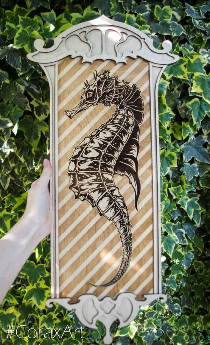 Engraved Life: Amazing Wooden Panels By Coraxart