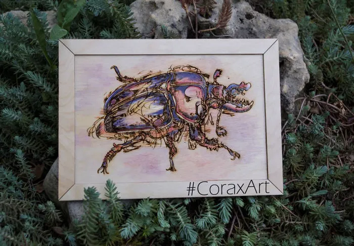 Engraved Life: Amazing Wooden Panels By Coraxart