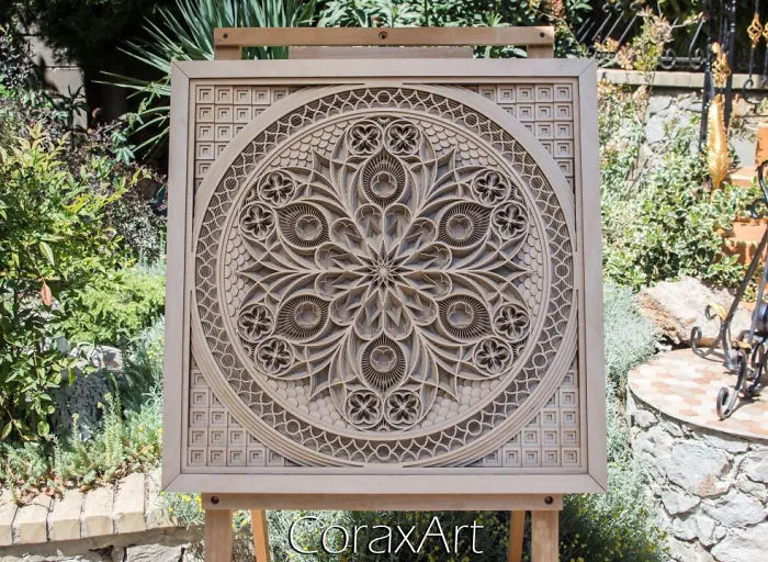 Engraved Life: Amazing Wooden Panels By Coraxart